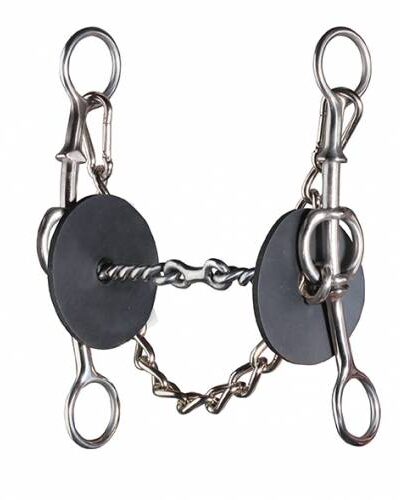 Professionals Choice 3 Piece Twisted Wire Elevation Gag Bit