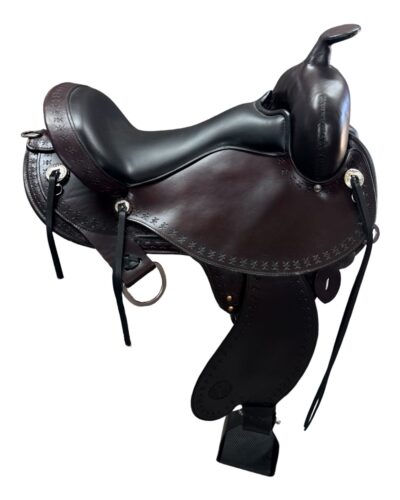 Alternative view of 16” Circle Y Alabama Trail Gaiter Flex2 Trail Saddle