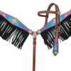 Galaxy Print Browband Headstall & Breastcollar Set
