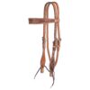 Circle Y Classic Texas Flower Browband Headstall