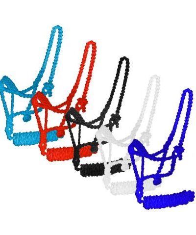 Braided Nylon Mule Tape Halter