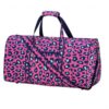 Hot Pink Leopard Duffle Bag