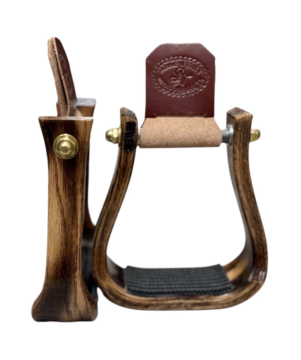 Barrel Racer Nettle Stirrups