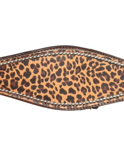Alternative view of Nylon Bronc Halter w/ Cheetah Print Inlay
