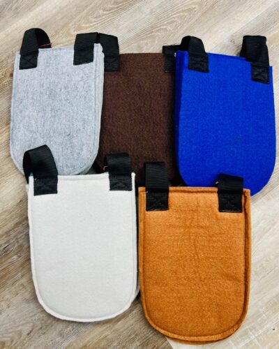 Colored Felt Wither Pad w/ Nylon Straps