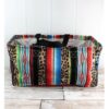 Wild Serape Collapsible Haul-It-All Basket w/ Mesh Pockets