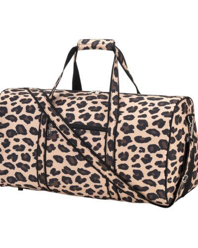 Wild Side Leopard Duffle Bag