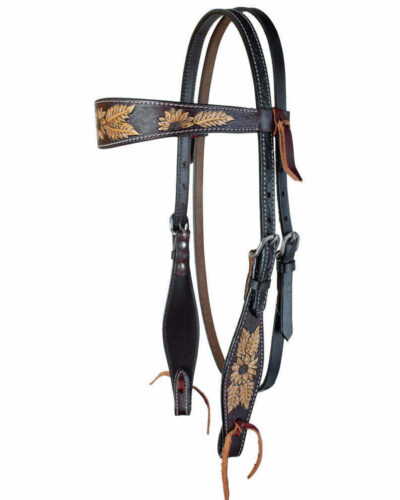 Circle Y Golden Sunflower Browband Headstall