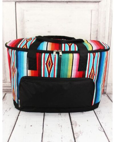 Southwest Serape Cooler Tote w/ Lid