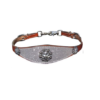 Silver Glitter Overlay Wither Strap