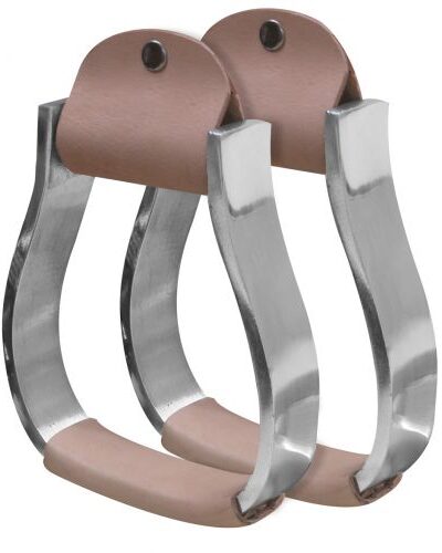 Pony/Youth Polished Aluminum Stirrups