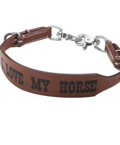 "I Love My Pony" Pony Size Wither Strap