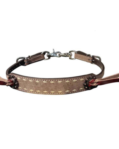 Roughout Buckstitched Wither Strap