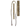 Cheetah Print Overlay Leather Over & Under