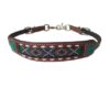 Pink & Green Navajo Beaded Wither Strap