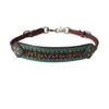 Gold Metallic Cheetah Print Wither Strap