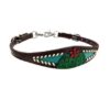Painted Cactus & Red Flower Wither Strap
