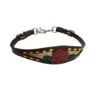 Painted Red Rose Wither Strap