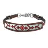 Red Beaded Arrow Wither Strap