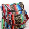 Wild Serape Faux Leather Backpack Tote
