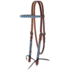 Circle Y Aztec Infinity Wrapped Harness Browband Headstall