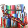 Southwest Serape Faux Leather Backpack Tote