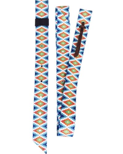 Beaded Design Off Billet & Tie Strap
