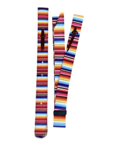 Serape Printed Nylon Off Billet & Tie Strap Set