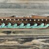 Painted Wave Leather Wither Stra6
