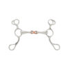 French Link Sliding Gag Bit