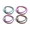 Leather Over & Under w/ Colored Braided Accents