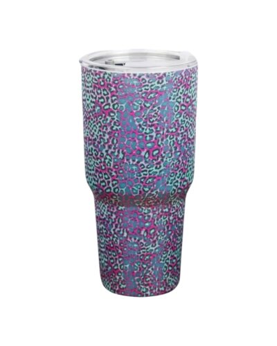 Trixie Leopard Stainless Steel Travel Mug