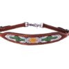 Cactus and Navajo Beaded Wither Strap