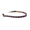 Purple Braided Wither Strap