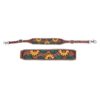 Hand Painted Sunflower and Cactus Wither Strap
