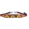 Hand Painted Sunflower Design Wither Strap