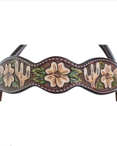 Circle Y Dogwood Desert Browband Headstall - Image 2