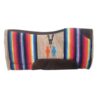 Contoured Serape Felt Bottom Saddle Pad
