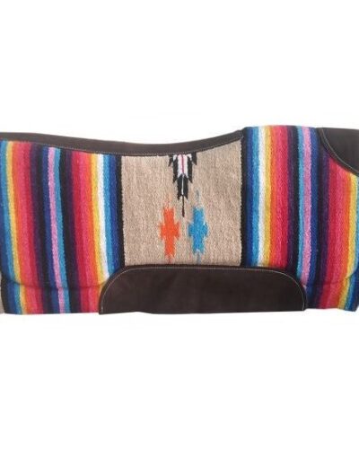 Contoured Serape Felt Bottom Saddle Pad