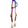 Red, White and Blue Nylon 1-Ear Headstall