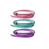 Colored Leather Over & Under Whip