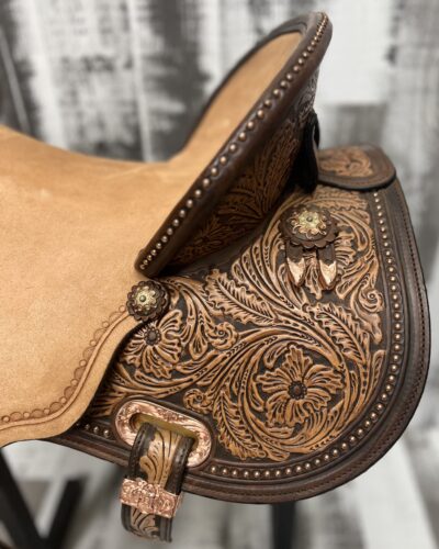 Circle Y Martha Josey Ultimate Cash Hardseat Barrel Saddle MJ79 - Image 7