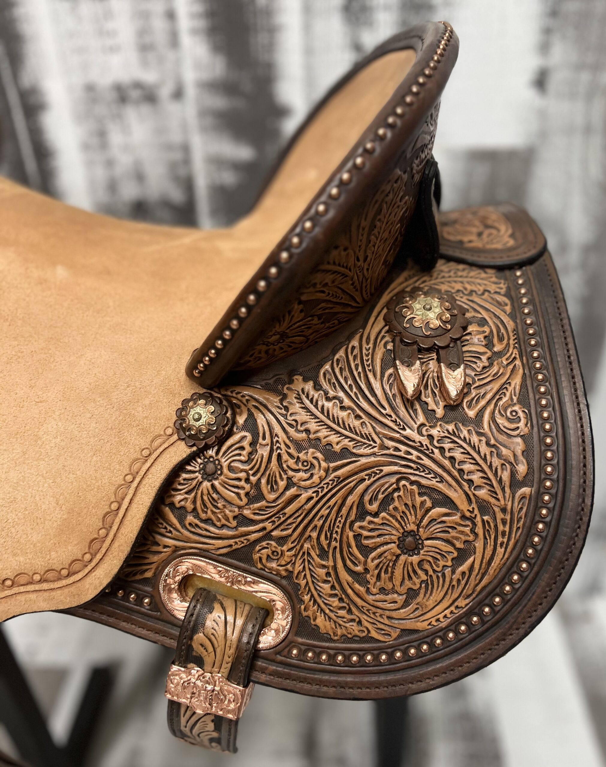 Circle Y Martha Josey Ultimate Cash Hardseat Barrel Saddle MJ79 - Image 7