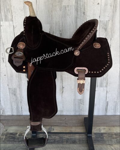 Alternative view of Circle Y Martha Josey Lightweight Lightspeed Barrel Saddle