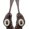Circle Y Swarovski Crystal Spur Straps