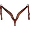 Circle Y Desert Rawhide Edge Breastcollar