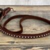 Chocolate Roughout Spotted Single Rein