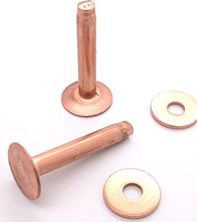 Solid Copper Rivets & Washers