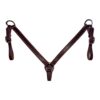 Cutter Breast Collar 1 1/4" Oiled Harness Leather