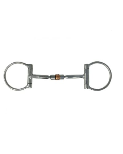 Stainless Steel D-Ring Bit with Copper Roller Center